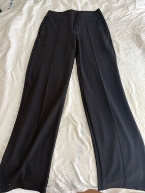 Women's Athleta 12 Tall Black Stretch Dress Pants